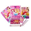 disney princess kids stationery set - perfect for back to school and party gift bags - includes pencil case, folders, pencils, notepad, notebook, ruler and eraser