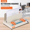 thumbnail image 4 of 50mm Thermal Binding Machine for Office Use, 500-Sheet Capacity, A3 Short Edge/A4/A5 Document Binder with Optical Sensor, 4 of 11