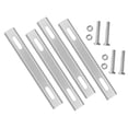 thumbnail image 4 of 4 piezas de placa de fijación para cesta trasera de bicicleta, herrajes de montaje resistentes, repuestos, accesorios prácticos, adaptador de montaje., 4 of 8