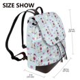 thumbnail image 2 of Easygdp Poodle Dog Mochila de Cuero para Mujeres, Bolso de Hombro, Bolsos de Mano de Moda para Trabajo y Viajes, 2 of 4
