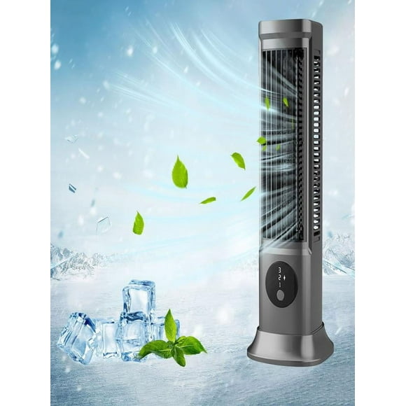 Leadmall 1000 BTU 500 sq ft Portable Air Conditioner, Gray
