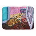 thumbnail image 1 of "Caroline's Treasures Corgi mirando desde la alfombrilla del piso de la puerta, 19" x 27 ", multicolor" Caroline's Treasures 7410RUG, 1 of 1