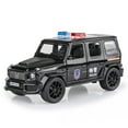 thumbnail image 2 of 1: 32 G800 alloy police car simulation sound and light feedback off-road vehicle model children's ornament toy, 2 of 7
