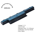 thumbnail image 3 of Battery For Acer Aspire 5742Z 5742G 5742ZG 5749 5749G 5749Z 5755 4771 4771G 4738, 3 of 7