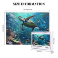 thumbnail image 5 of 500 PCS puzzles for adults 500 pieces Parade Sea Turtle,Stunning Artwork of Adults,High difficulty puzzle,Gift for Sea Turtle Enthusiast,Enchanting Sea Turtle Wooden Puzzle,Stress relieving puzzle, 5 of 6