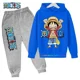 thumbnail image 1 of Sudadera con capucha de Anime de una pieza para niños, jersey de Luffy, sudadera con capucha de gran tamaño, abrigo de Hip Hop, ropa para niños, novedad, 1 of 1