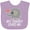 Lavender, variant on Inktastic My Nanny Loves Me Grandchild Boys or Girls Baby Bib