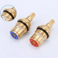 thumbnail image 4 of 2Pcs Replacement Tap Cartridge Kitchen Basin Mixer Quarter Turn 1/2" 20 TAPDRA Spare Part, 4 of 4