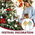 thumbnail image 4 of KAKOWELY 4 adornos navideños de piruleta con temática de dulces para fiestas navideñas, adornos colgantes festivos para una decoración caprichosa del árbol de Navidad., 4 of 5