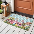 thumbnail image 5 of Spring Easter Gnomes Area Rugs Collection 2'x3', Truck Colorful Eggs Botanical Blue Plaid Non Slip Indoor Rectangle Throw Runner Rug Floor Mat Carpet for Living Room Dining Table Bedroom Nursery, 5 of 9