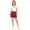 Burgundy, variant on MOA Collection Women's Essential High Waist Solid Pull-On Shorts for Casual Wear