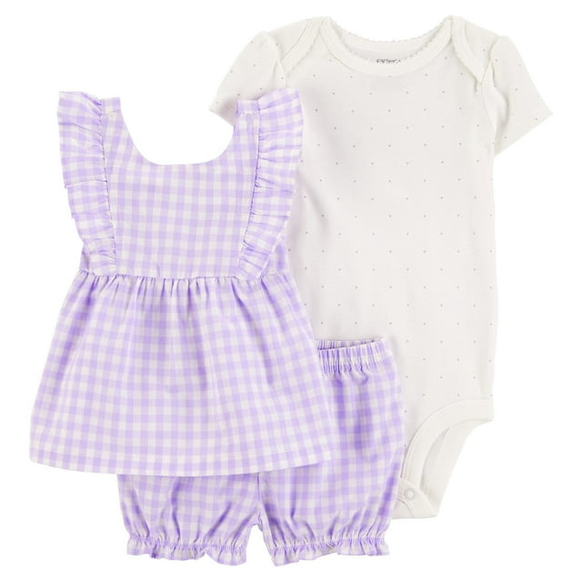 Carter's Baby Girls 3-Piece Outfit Set