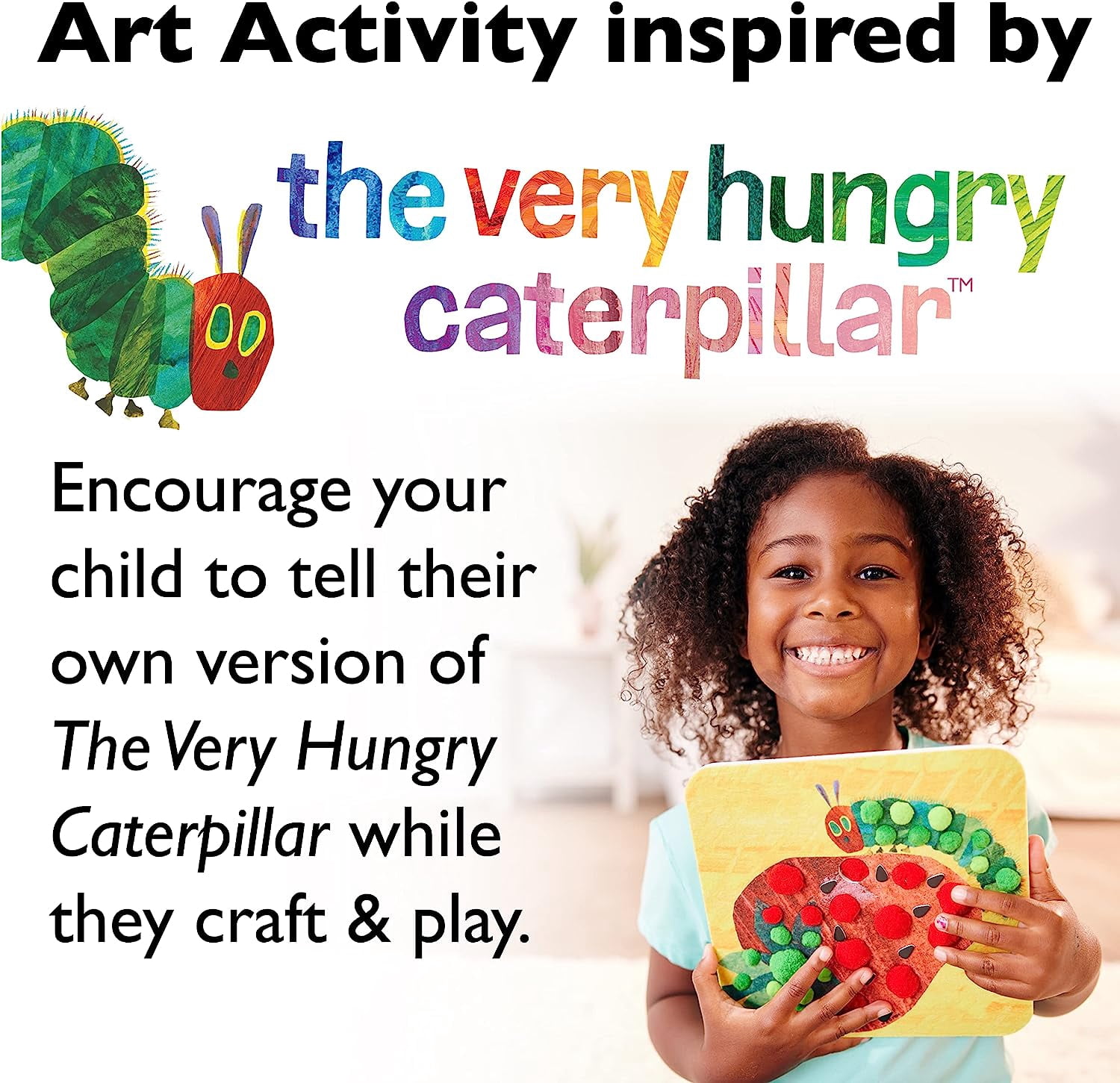 Creativity for Kids The Very Hungry Caterpillar Craft & Play Pictures - Arts and Crafts for Toddler Girls and Boys Ages 3+
