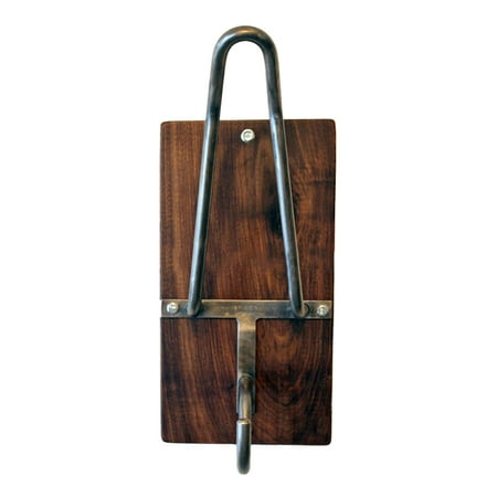 

Motorcycle Helmet Rack and Jacket Hook Multifunctional Metal Wall-Mounted Hanger for Living Room Bedroom