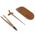 thumbnail image 3 of Tea Scoop, Hand-Made Carving Tea Accessories Bamboo Tea Set, Natural Bamboo Tea Scoop Set 4Pcs/Set For Home Office Bamboo Pattern, 3 of 8