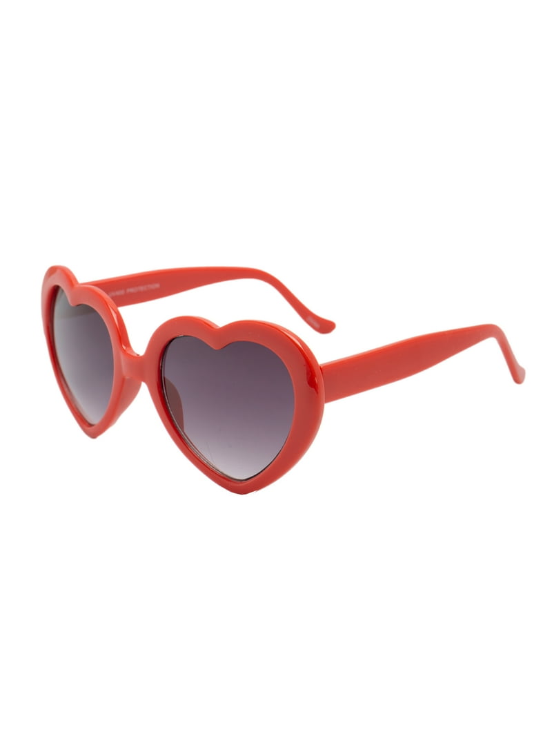 Gravity Shades Red Heart Shaped Sunglasses, UV Protection  display picture 1