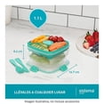 thumbnail image 3 of Contenedor Sistema Snacks To Go Para Guardar Alimentos  1.1 Litros, 3 of 4