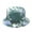 Green, variant on Double-sided Wearing Cap Visor Rainbow Color Bucket Hat Men Women Panama Cotton Flat Sun Hat Reversible Tie Dye Fisherman Hat