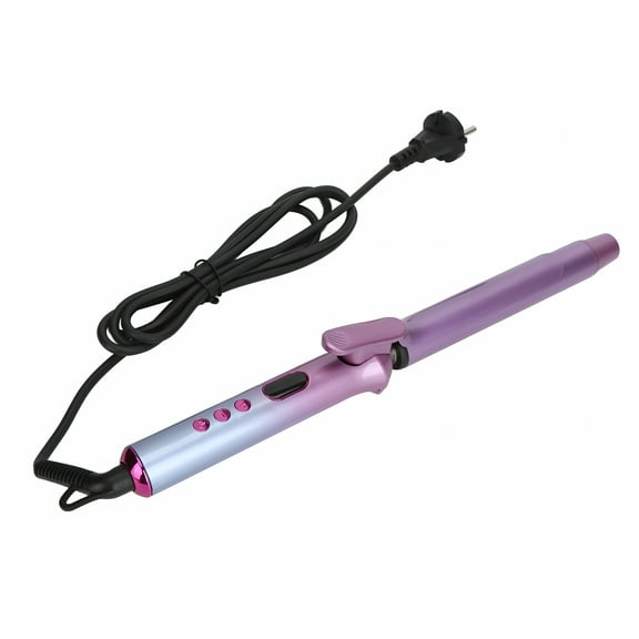 HIBIBUD Hair Curling Iron EU Plug 100 to 240V Ergonomic Smart Temperature Control Hair Curler Wand for Long Short Hair