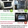 thumbnail image 3 of Car Radio Stereo for Lexus IS250 IS350 2006-2012, 10" Touchscreen Android 13 Support Carplay Android Auto Navigation Bluetooth Radio Video Steering Wheel Control Rear Camera 2G+32G,Black, 3 of 11