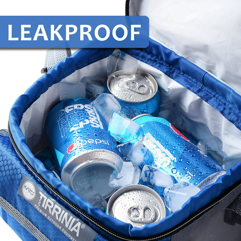 Insulated Light Blue Reusable Freezer Bag – MyCarryWell