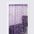 thumbnail image 2 of 2 PCS Door String Curtains 39.37 x 78.74in Home Decor Curtain with 25 Flowers Fringe Curtain Room Divider for Window Hallway Entrance Wall Closet, 2 of 8