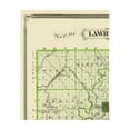 thumbnail image 4 of Historic County Map - Lawrence County Indiana - Baskin 1876 - Vintage Wall Art, 4 of 4