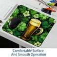 thumbnail image 6 of Saint Patrick's Day 8.3x9.8 Inch Square Non-Slip Rubber Bottom Mouse Pad, Desk Pad, Desk Mat - Printed Design for Office and Gaming, 6 of 6