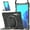 Black+Gray, variant on Galaxy Tab S7 Plus 12.4 Inch Case 2020, Heavy Duty Stand Anti Scratch Drop-Proof Protection Kids Case with Hand Shoulder Strap for Samsung Galaxy Tab S7+/ S7 Plus 12.4-inch SM-T970/T975/T976 2020