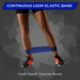thumbnail image 3 of THERABAND Professional Latex Resistance Band Loop Resistance Level: Blue, Length: 8 inch, 3 of 10