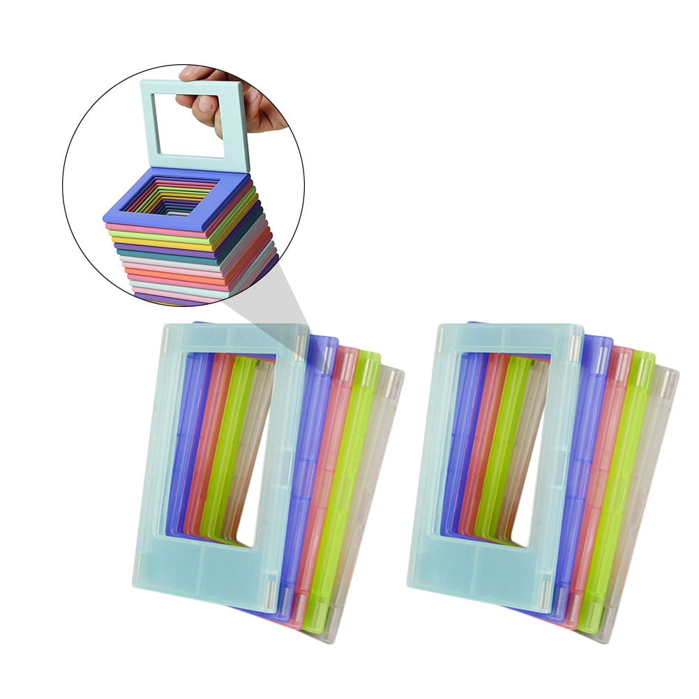 Buy 10Pcs 3 Inches Mutable Picture Frames Creative Photo Frames Decorations Online at