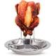thumbnail image 5 of Soporte para pollo de 2 piezas, asado de pollo hecho de rejilla para asar pollo de acero inoxidable, 5 of 5