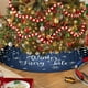 thumbnail image 5 of Christmas Snowflake Tree Skirt Holiday Decorations And Accessories Short Pile Printed Christmas Tree Skirt, 5 of 6