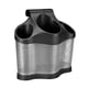 thumbnail image 1 of Organizador de herramientas para el cabello Polder Style Station, color negro y plateado, 1 of 9