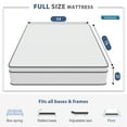 thumbnail image 7 of YRLLENSDAN 12 Inch Innerspring Mattress in a Box with Bamboo Charcoal Gel Memory Foam Fiberglass Free CertiPUR-US Certified Medium Firm Spring Mattress Pressure Relief,Full, 7 of 7