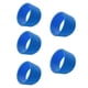 thumbnail image 2 of Cantidad 5 Anillos elásticos de agarre para raqueta de tenis Anillo de agarre fijo para bádminton Rodillo de agarre Azul, 2 of 8