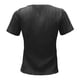 thumbnail image 2 of Gibobby Camisetas de verano para mujer Camiseta ajustada manga corta con cuello redondo para mujer(Negro,CH), 2 of 3