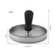 thumbnail image 5 of Prensa para hamburguesas de acero inoxidable de grado alimenticio con mango de ABS de 11,5 cm TUNC Sencillez, 5 of 5