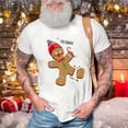 thumbnail image 1 of Camisetas Vintage para hombre, trajes navideños, ropa con gráfico de Papá Noel, ropa informal estilo Hip Hop con cuello redondo Extra grande para hombre, camisetas 2023, 1 of 4