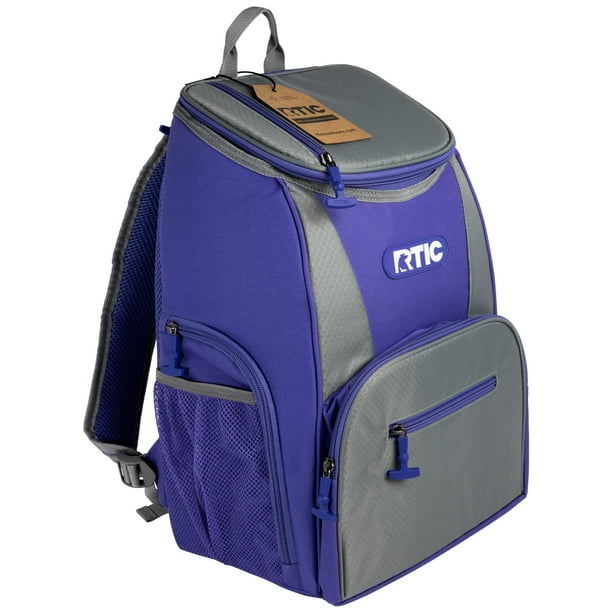 RTIC Lightweight Backpack Cooler, Lavender, 15 Can, Portable Insulated