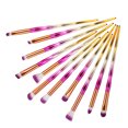 thumbnail image 2 of Eye Makeup Brushes 10pcs Eyeshadow Brushes Blue Makeup Brushes Set with Gradient Handle for Eyeshadow, Blending, Eyebrow, 2 of 6