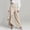 Beige, variant on BILIKEYU Women's Jeans Denim Pants Retro Jeans Irregular Splicing Jeans Flare Jeans Streetwear, Beige