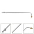 thumbnail image 2 of MOVTOTOP Car Washer Extension Wand Metal Curved Extension Rod Pressure Washer Accessory Pressure Washer Rod Power Washer Wand Vehicle Washing Tool, 2 of 6