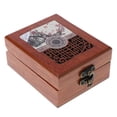 thumbnail image 1 of Caja Organizadora de para Mujeres/niñas, Caja de Almacenamiento de Exhibición de Decorativa para Anillos, P Marrón cro Sunnimix Vitrina de joyería, 1 of 8