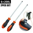 thumbnail image 5 of 1Pc 8Inch Long Cross Screwdriver Magnetic Screwdriver with Rubber Handle, 5 of 9