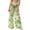 Beige, variant on Swim Cover up for Women Sun Protection Boho Pants Summer Wide Leg Trouser Hawaiian Beach Wear