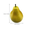 thumbnail image 6 of COMPUKAS Faux Fruit Decor Kitchen Accent Plastic Yellow 9pcs, 6 of 8