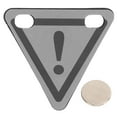 thumbnail image 1 of MAYUJIAA Enlee Bicycle Triangle Reflective Sign Cycling Warning Triangle Reflector Magnetic Night Safety Warning Sign StickerType B HW313-14250, 1 of 13