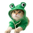 thumbnail image 1 of Chandails à Capuchon pour Chat, Costume Adorable de Chat Résistant à l'Électricité Statique en Soie de Lait Mignonne pour Chiots et Chatons, Costume d'Ours Mignon avec Corde de Traction, Costume d'Abeille Classique, Poussin Mignon, 1 of 8