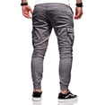 thumbnail image 3 of Pantalón Jogger Cargo Para Hombre Strech Casual Moda, 3 of 4